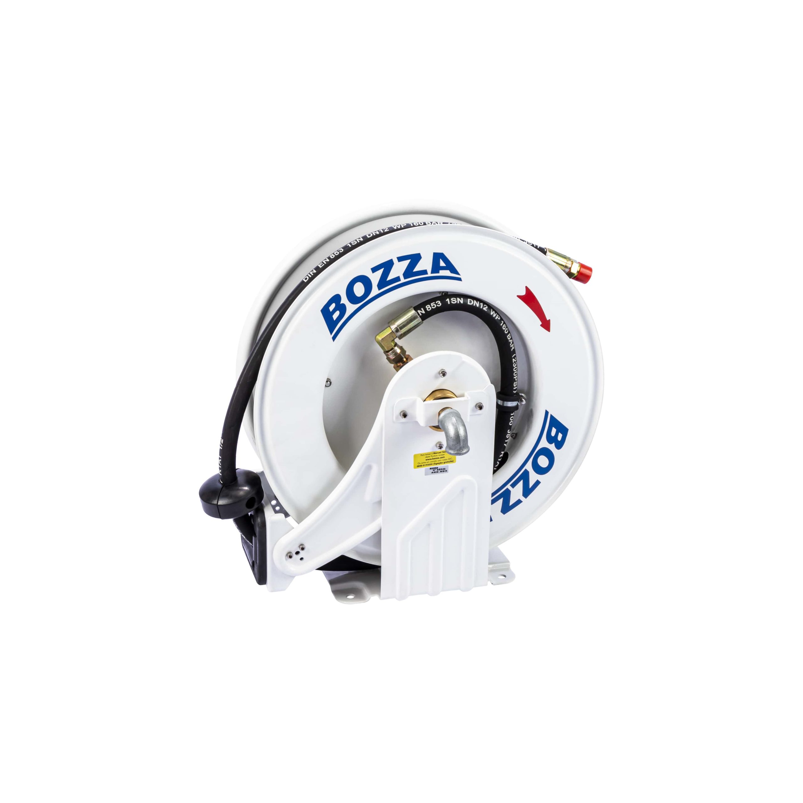 Hose Reel with Automatic Retraction for Oil SNAKE-OL15 - Bozza